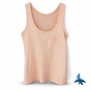 1168 J.Crew Pocket Tank – S – Blush Pink